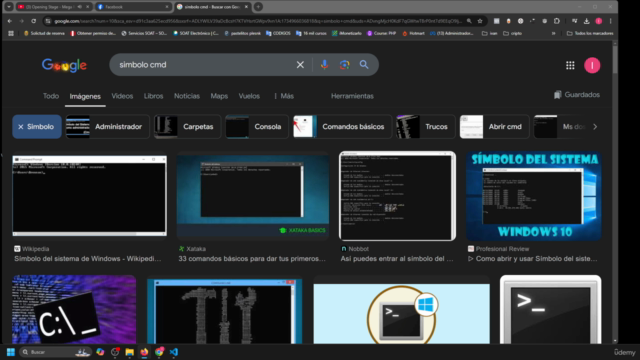 Linea de comandos (cmd) para principiantes – Screenshot 1