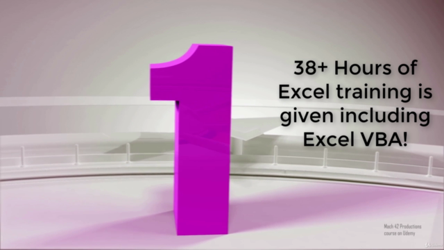 Beginners to Expert Excel and Excel VBA 38 Hours Mega Course – Screenshot 1