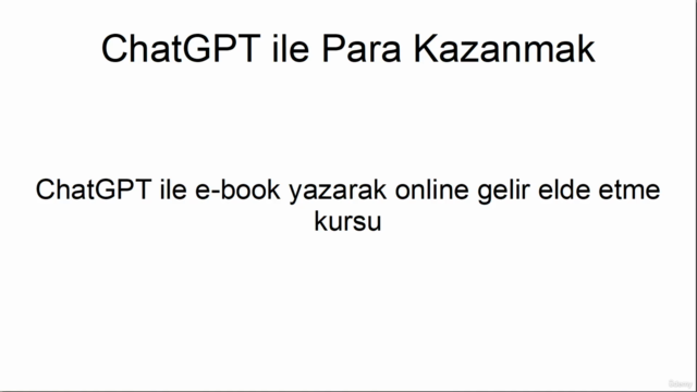 ChatGPT ile İnternetten Para Kazanın!2025 Sermayesiz Yöntem – Screenshot 1