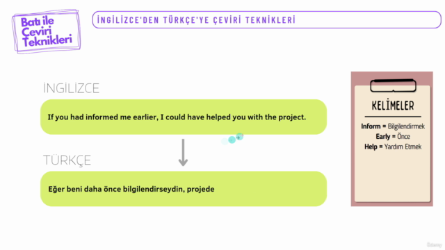 BATI İLE İNGİLİZCE'DEN TÜRKÇE'YE ÇEVİRİ TEKNİKLERİ – Screenshot 2