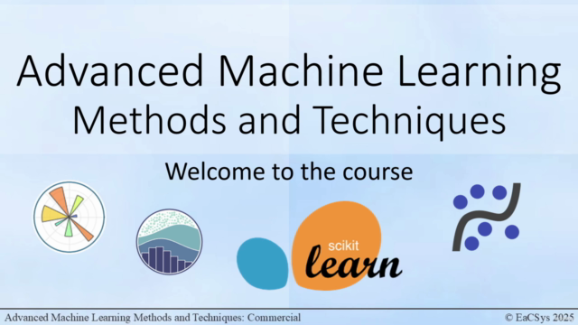 Advanced Machine Learning Methods and Techniques – Screenshot 1
