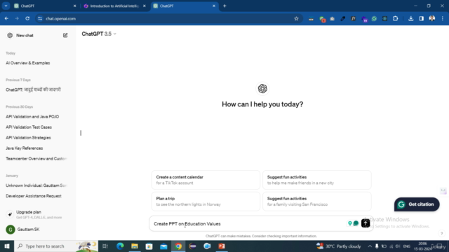 AI, Generative AI,Prompt Engineering,ChatGPT,Gemini,DeepSeek – Screenshot 4