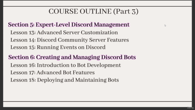 The Ultimate Discord Mastery Course: From Beginner to Expert – Screenshot 4