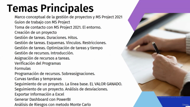 Tips y Trucos de Microsoft Project Nivel Avanzado – Screenshot 4