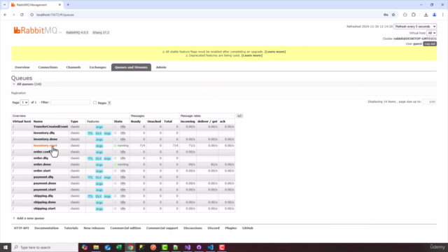 .NET 8 Microservices with RabbitMQ and MassTransit – Screenshot 3