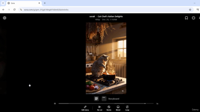 SORA: Create Videos Easily From Text With Sora AI In ChatGPT – Screenshot 2