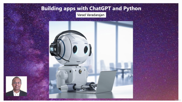 Building apps with ChatGPT and Python – Screenshot 1
