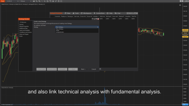 NinjaTrader-création de stratégies de trading automatisées – Screenshot 3