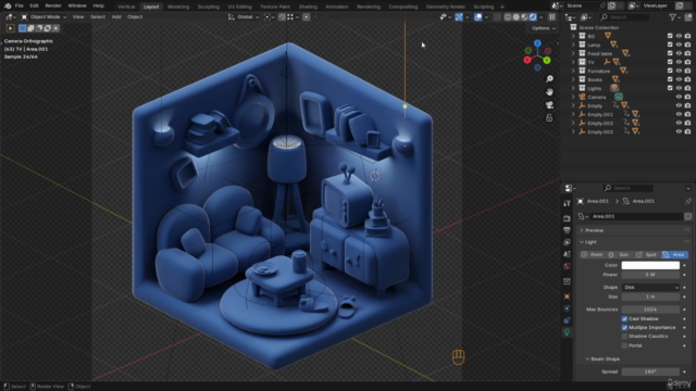 Blender 4.3 Essentials: Free 3D to Animation Crash Course – Screenshot 2