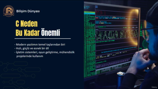 C Programlama Dili Eğitimi: Profesyonelliğe Uzanan Yol(2025) – Screenshot 1