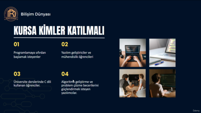 C Programlama Dili Eğitimi: Profesyonelliğe Uzanan Yol(2025) – Screenshot 4