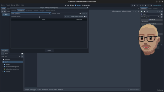 Godot 4.3 .NET C# - Offline Speech Recognition – Screenshot 2