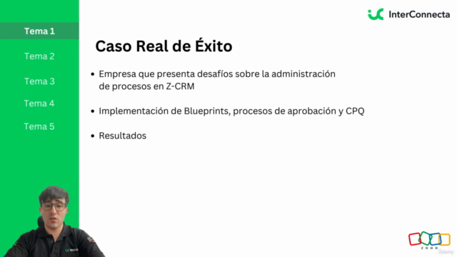 Zoho CRM: Experto en Blueprints y Administración de Procesos – Screenshot 1