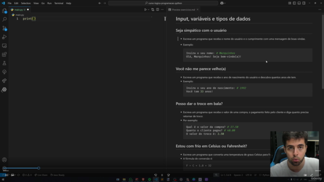 Lógica de programação (em Python) - Pense como um(a) dev – Screenshot 4
