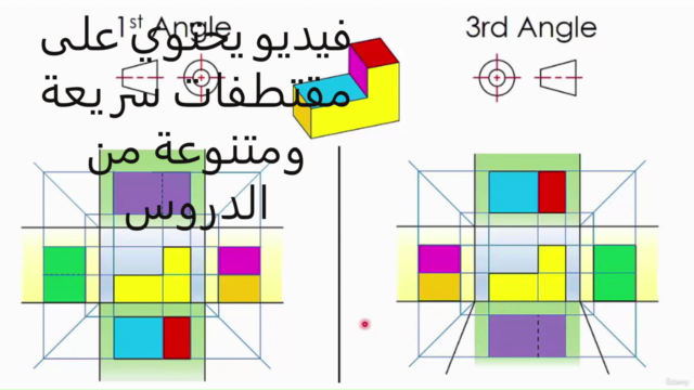 Engineering Drawing Course (الرسم الهندسي) بالعربي – Screenshot 4