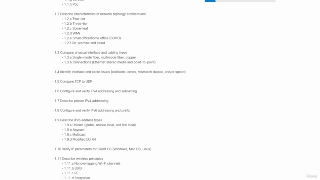 7+ hours CCNA (200-301) v1.1 Certification Exam Preparation – Screenshot 3