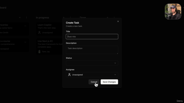 Cursor AI: Learn by Building Full-Stack Next.js 15 App – Screenshot 4