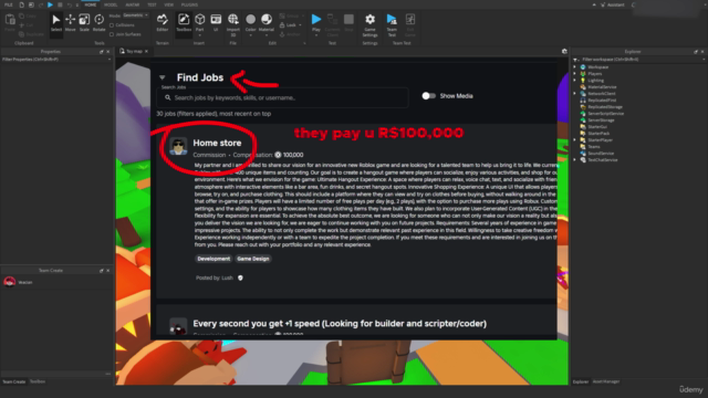 Roblox Noob to Pro 3D Modeling and Building Course – Screenshot 4