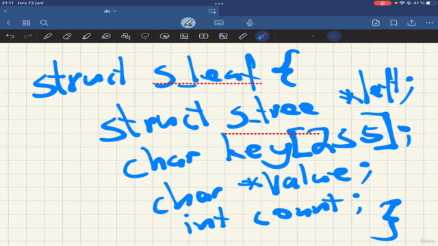 Coding a database server from scratch in C – Screenshot 4