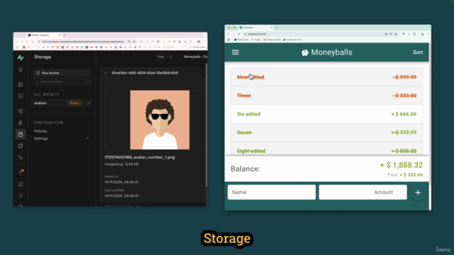 Supabase & Vue 3 (with Quasar & Pinia) – Screenshot 2