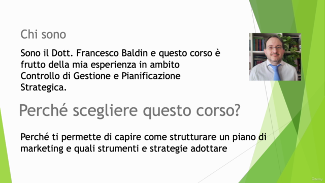 Il Piano di Marketing: dall'idea al prodotto – Screenshot 1