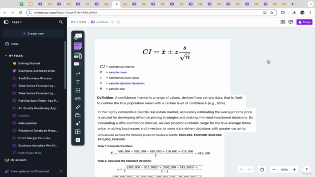 Statistics & Probability for Business Analytics – Screenshot 2