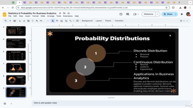 Statistics & Probability for Business Analytics – Screenshot 4