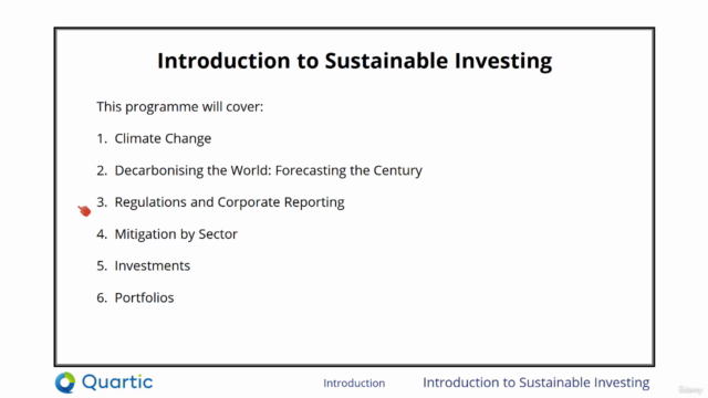 Introduction to Sustainable Investing – Screenshot 3
