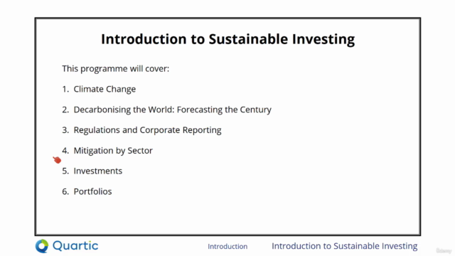 Introduction to Sustainable Investing – Screenshot 4