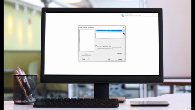 Binomial Testing & Power Analysis in Minitab – Tabtrainer® – Screenshot 4