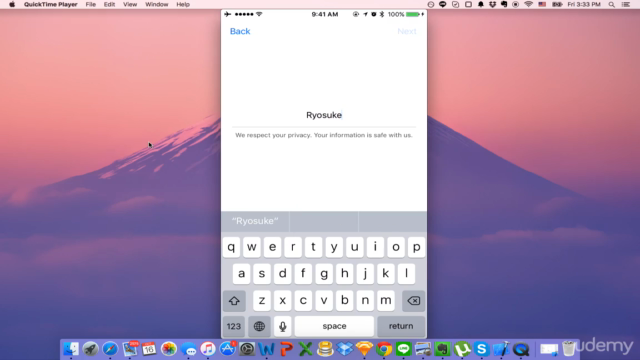 SwiftでiMessage Cloneを作りながらメッセージに必要な技術を習得しよう – Screenshot 1