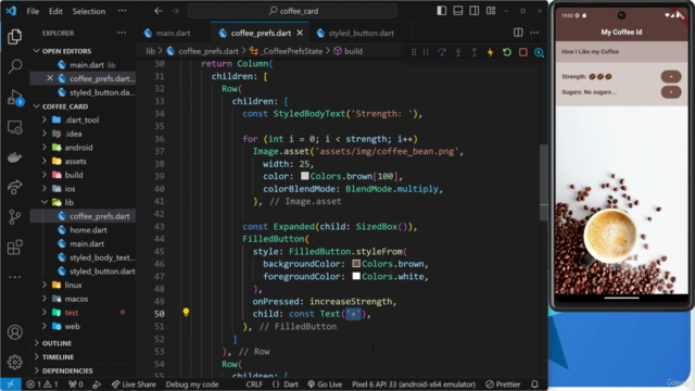 Flutter Masterclass (from Novice to Ninja) – Screenshot 2
