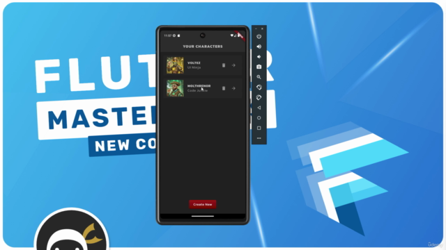 Flutter Masterclass (from Novice to Ninja) – Screenshot 3