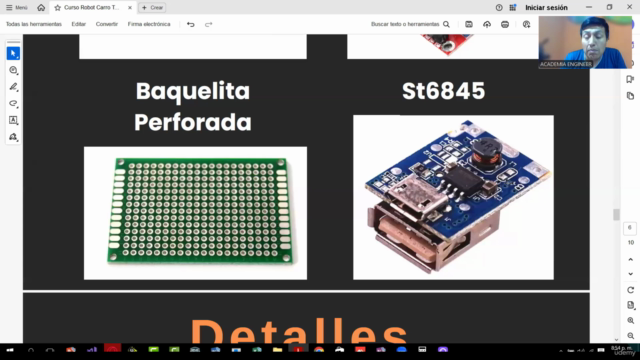 Crea tu Robot Carro Inteligente con ESP32-CAM – Screenshot 3