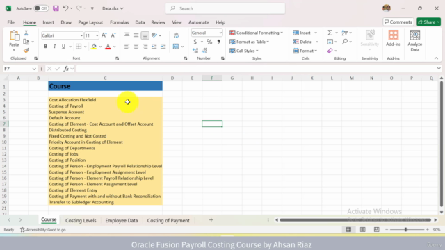 Oracle Fusion HCM Payroll Costing: Oracle Fusion Payroll – Screenshot 1