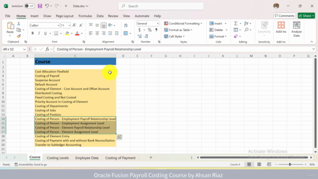 Oracle Fusion HCM Payroll Costing: Oracle Fusion Payroll – Screenshot 3