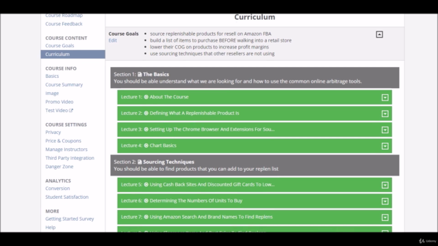 Sourcing Amazon FBA Replenishables – Screenshot 1
