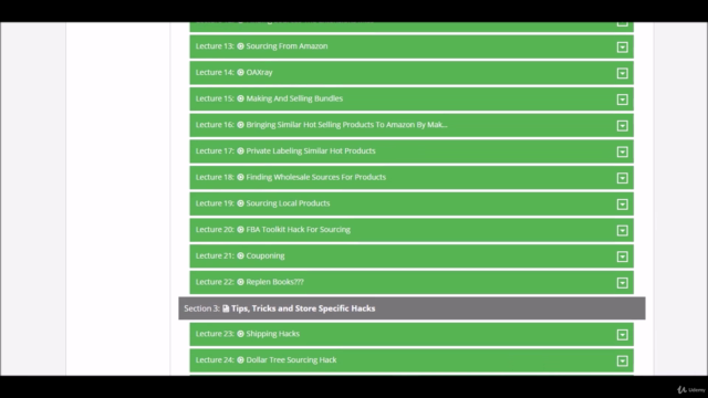 Sourcing Amazon FBA Replenishables – Screenshot 2