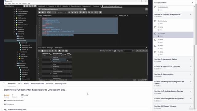 Introdução ao SQL – Screenshot 2