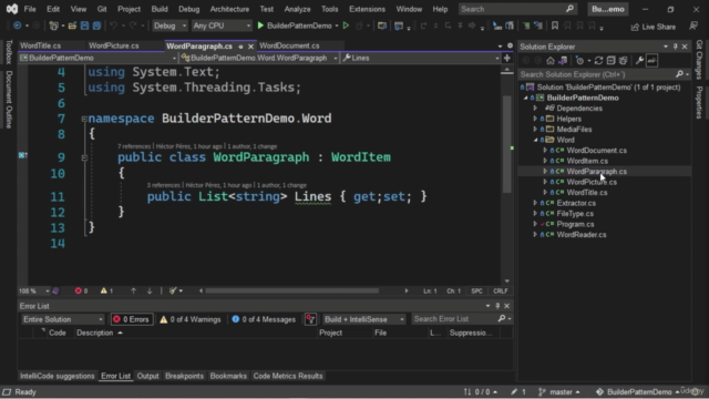 Cours de Modèles de Conception Classiques – Screenshot 3
