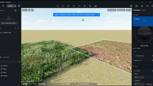 Learn D5 Render Advance 2025 – Screenshot 1