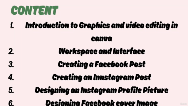Canva Social Media Masterclass Graphic Design Video Editing – Screenshot 1