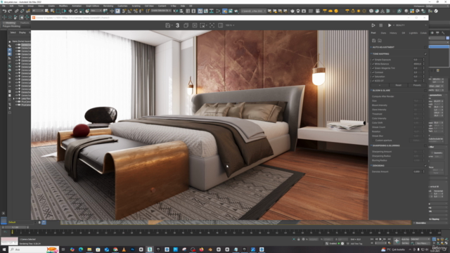 Corona Render ile Sketchup Model Gerçekçi Render – Screenshot 1