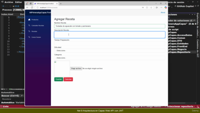 Net 9 Arquitectura en Capas Web API con JWT – Screenshot 2