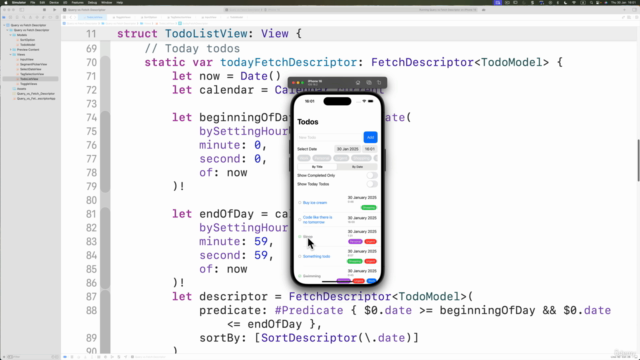 Mastering SwiftData & SwiftUI for iOS Development – Screenshot 2