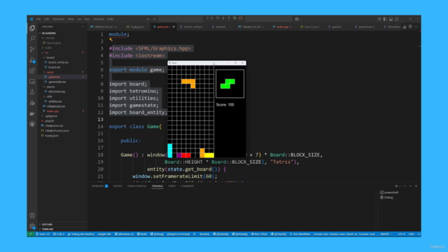 C++23 Fundamentals with Projects & Algorithms – Screenshot 2