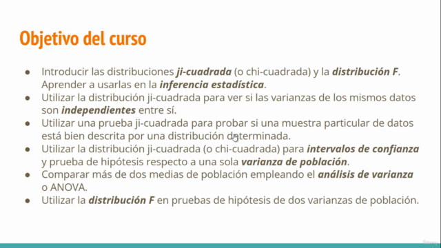 Estadística: Ji-cuadrada y análisis de varianza con Excel – Screenshot 1