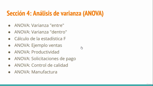 Estadística: Ji-cuadrada y análisis de varianza con Excel – Screenshot 3