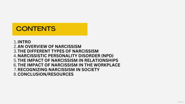 Understanding Narcissism: Abuse, Trauma & Recovery – Screenshot 4