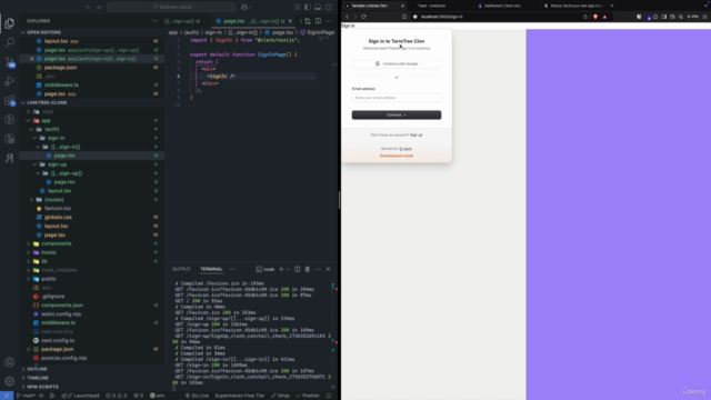 Next.js 15 y React 19 | Clon de Linktree Fullstack completo – Screenshot 1